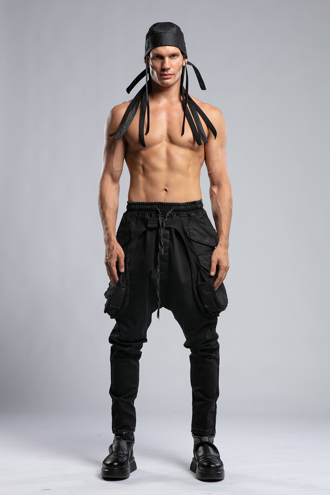With Multiple Top Pockets Trouser
