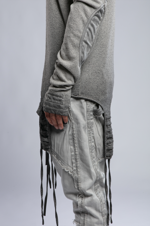 Shoulder Piping Sweatshirt