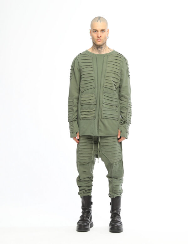 Patched Men's Sweatshirt