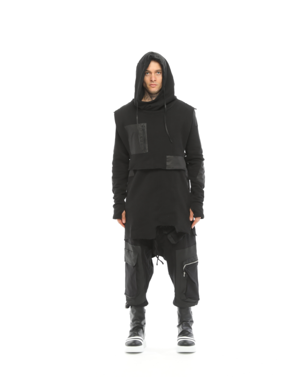Multi-Patched Sweatshirt