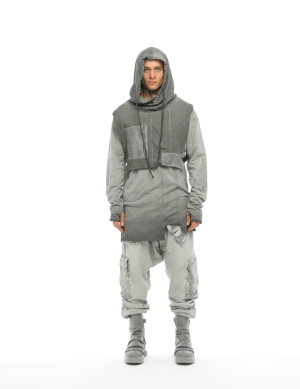 Multi-Patched Sweatshirt