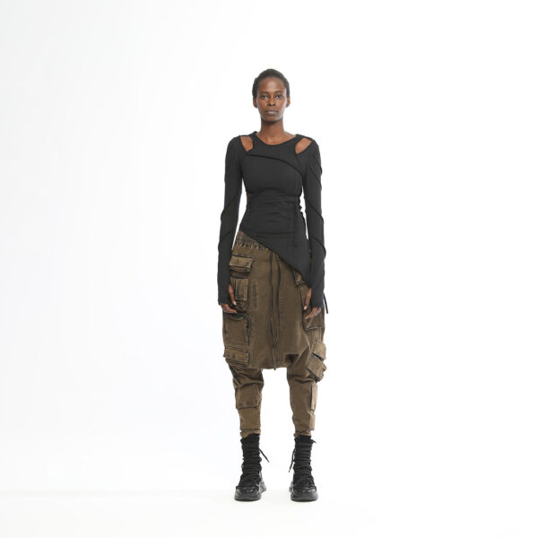 Multi-Pocket Women's Trousers