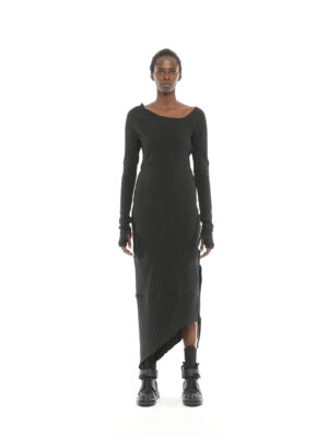 Lace Collar Women's Knitwear Dress