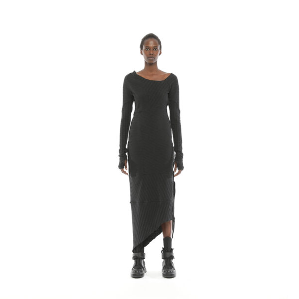 Lace Collar Women's Knitwear Dress
