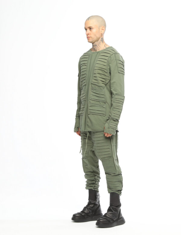 Patched Men's Sweatshirt