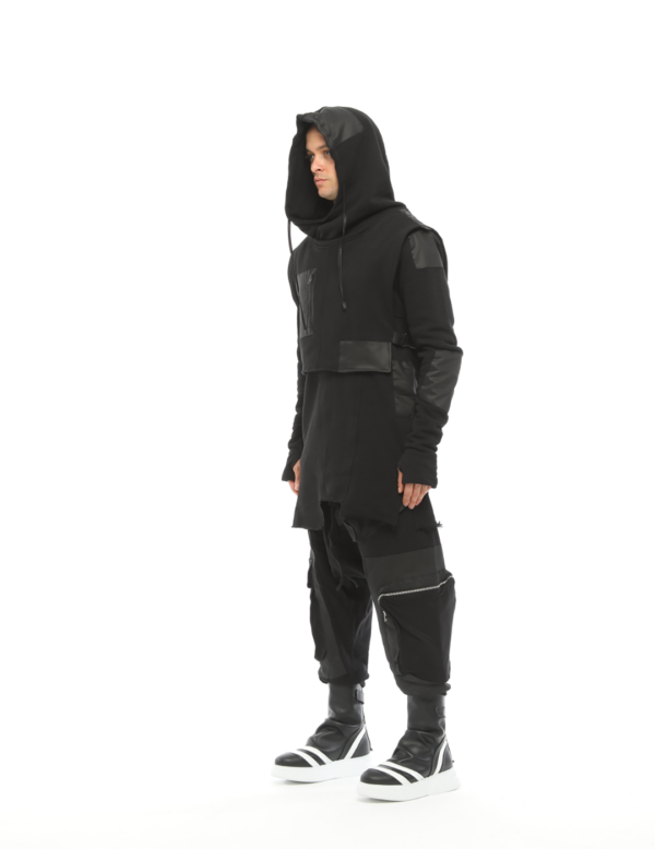 Multi-Patched Sweatshirt