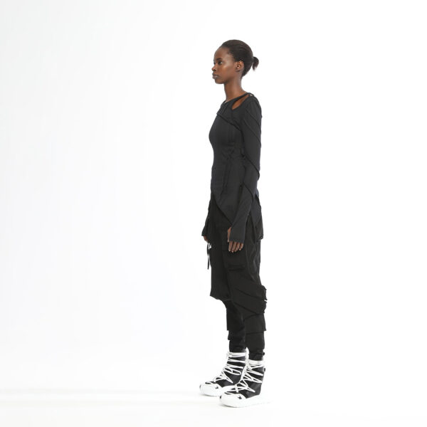 Multi-Pocket Women's Trousers