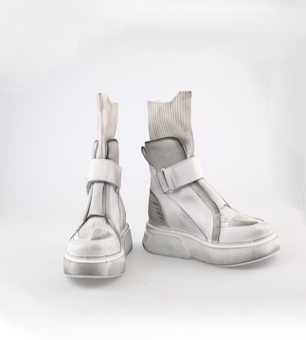 White Shoes With Socks