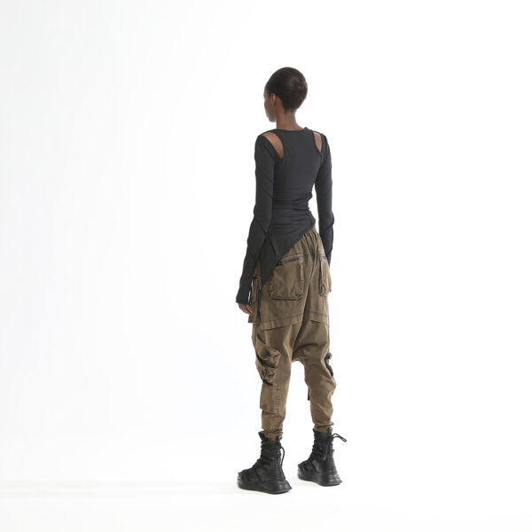 Multi-Pocket Women's Trousers