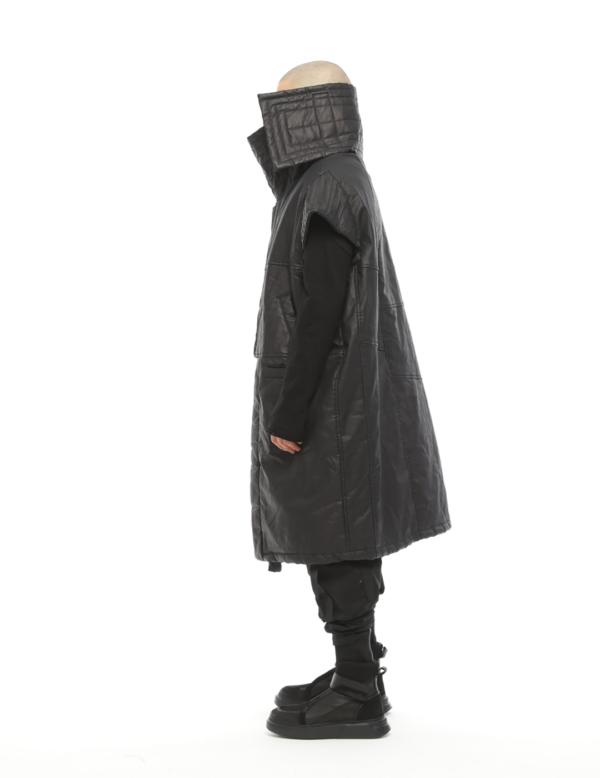 Scarf Quilted Coat