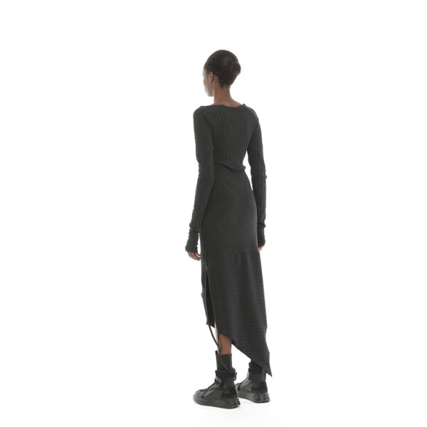 Lace Collar Women's Knitwear Dress