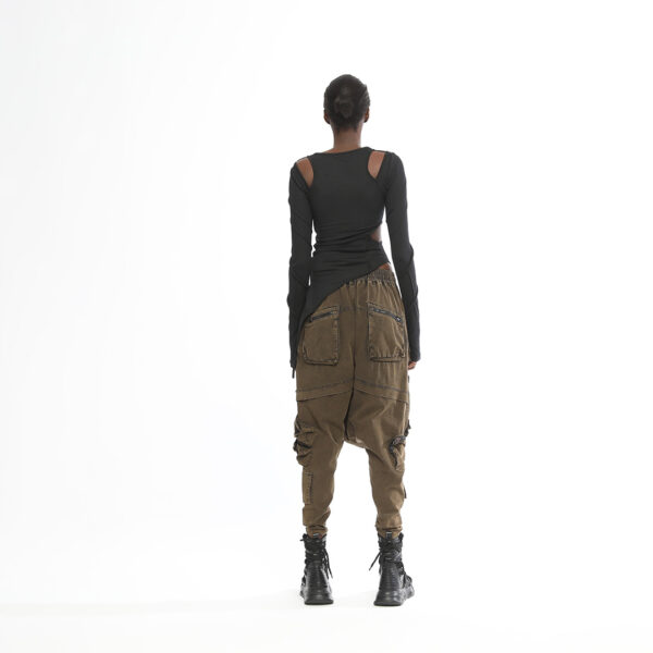 Multi-Pocket Women's Trousers