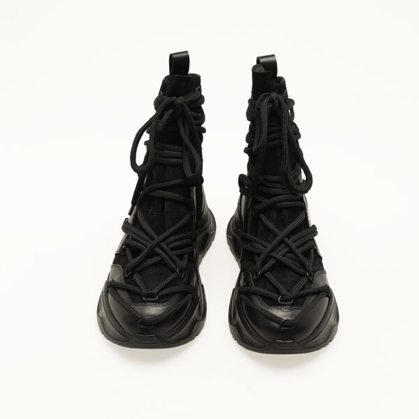 Lace-up Black Shoes