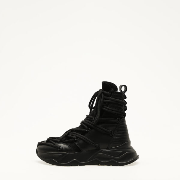 Lace-up Black Shoes