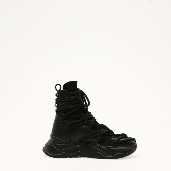 Lace-up Black Shoes