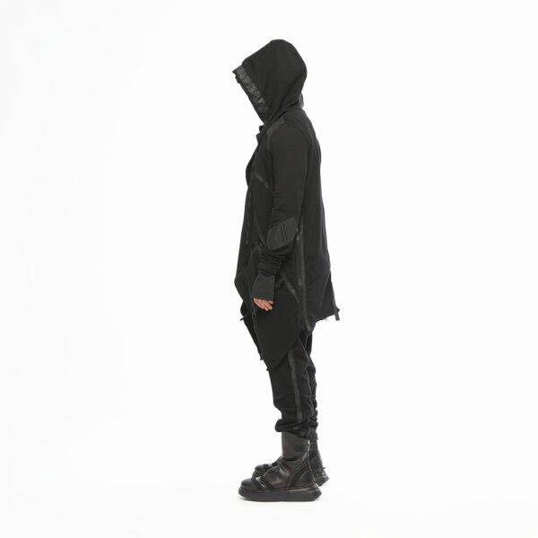Men's Cardigan With Two Side Zippers