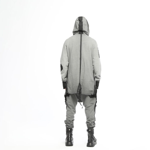 Men's Cardigan With Two Side Zippers