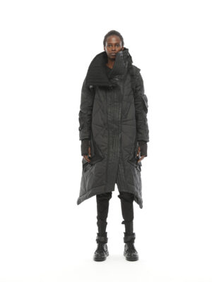 Multi-Pocket Women's Coat