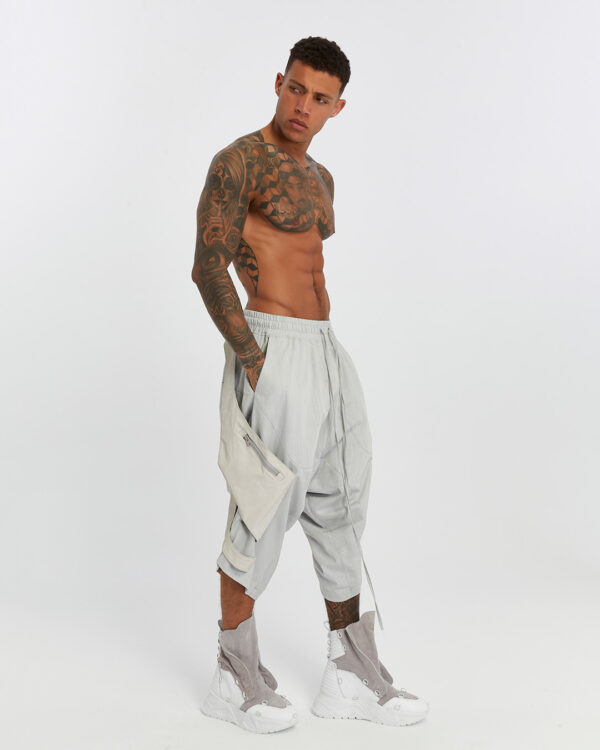 Men's Capri with Double Side Garnish