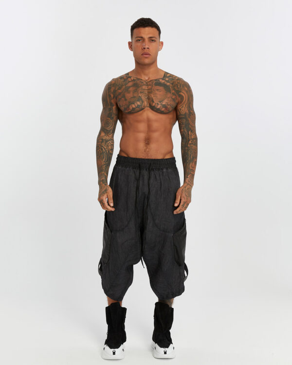Men's Capri with Double Side Garnish