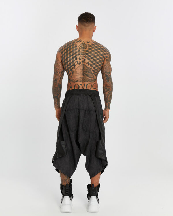 Men's Capri with Double Side Garnish