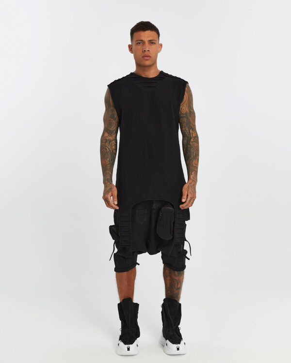 Men's Athlete with Ribbed Shoulders