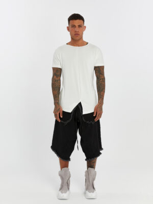Long Back Front Slit Men's T-shirt