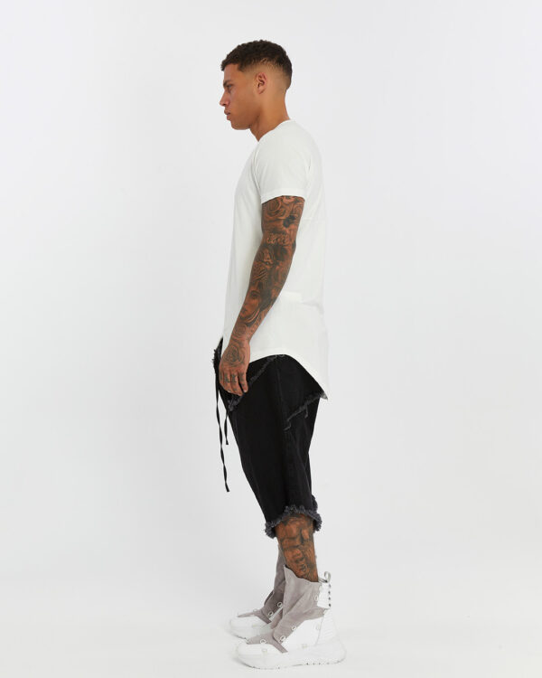 Long Back Front Slit Men's T-shirt