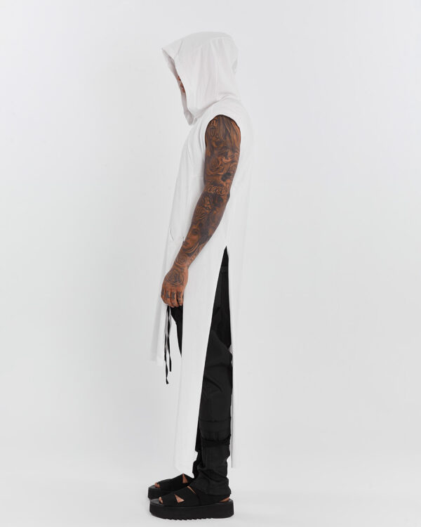 Long Hooded Men's T-shirt