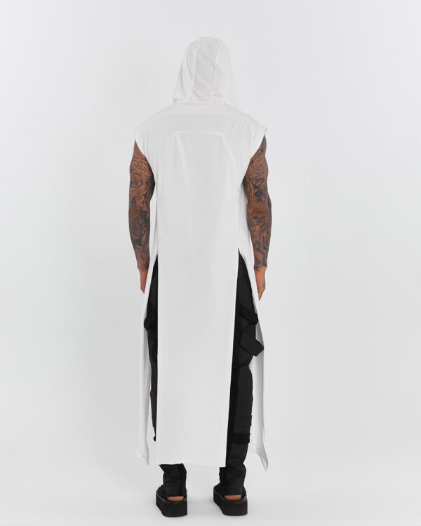 Long Hooded Men's T-shirt