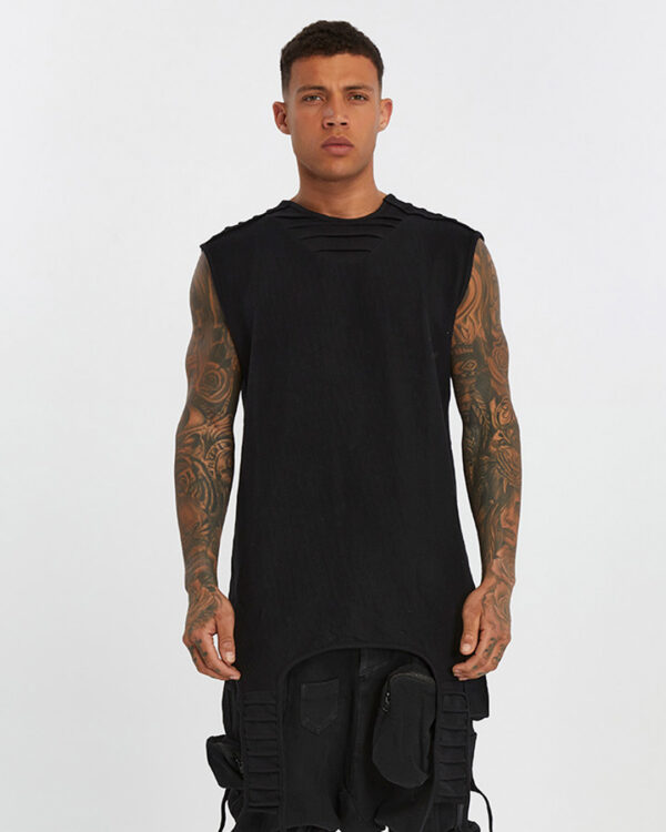Men's Athlete with Ribbed Shoulders