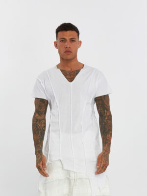 Multi-Piece Asymmetric Men's T-shirt