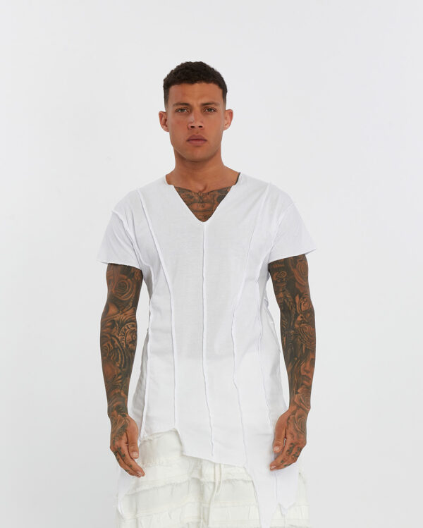 Multi-Piece Asymmetric Men's T-shirt