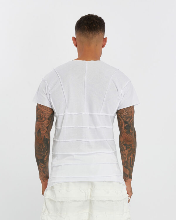 Multi-Piece Asymmetric Men's T-shirt