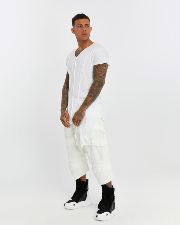 Multi-Piece Asymmetric Men's T-shirt