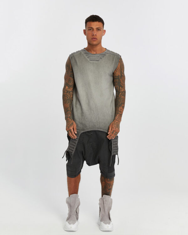 Men's Athlete with Ribbed Shoulders