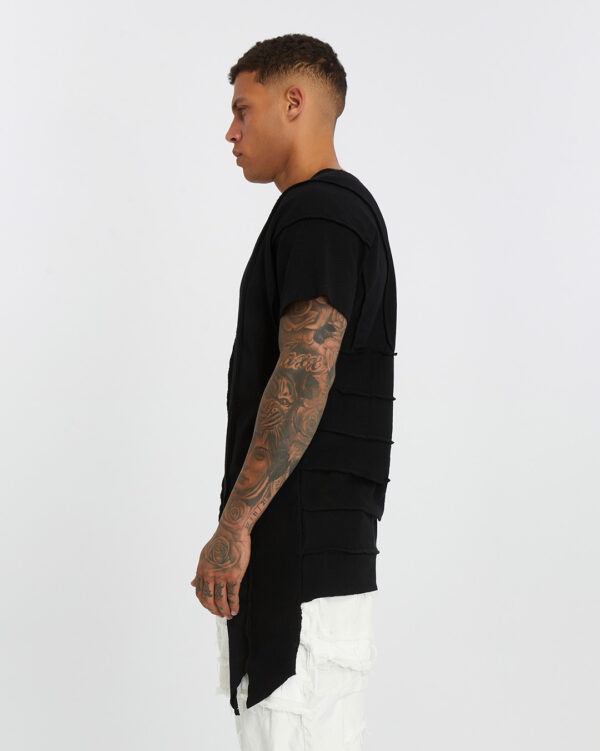Multi-Piece Asymmetric Men's T-shirt