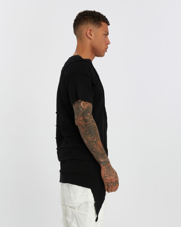 Multi-Piece Asymmetric Men's T-shirt