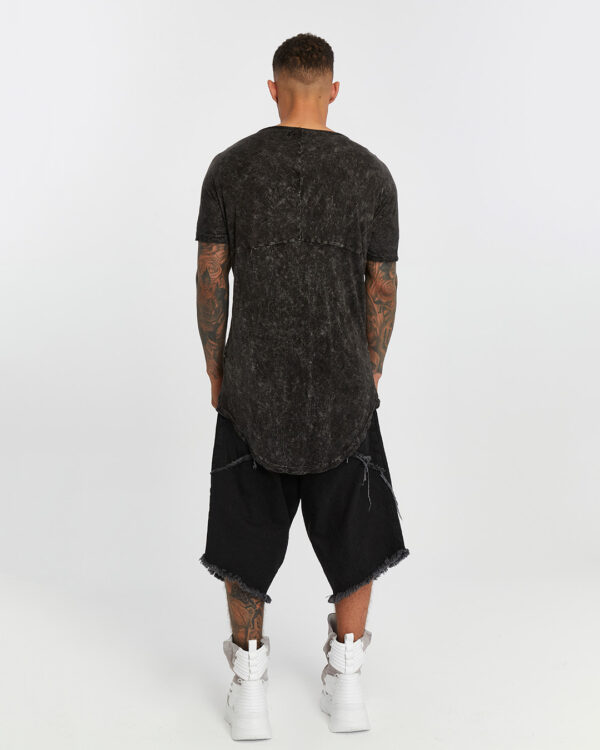 Long Back Front Slit Men's T-shirt