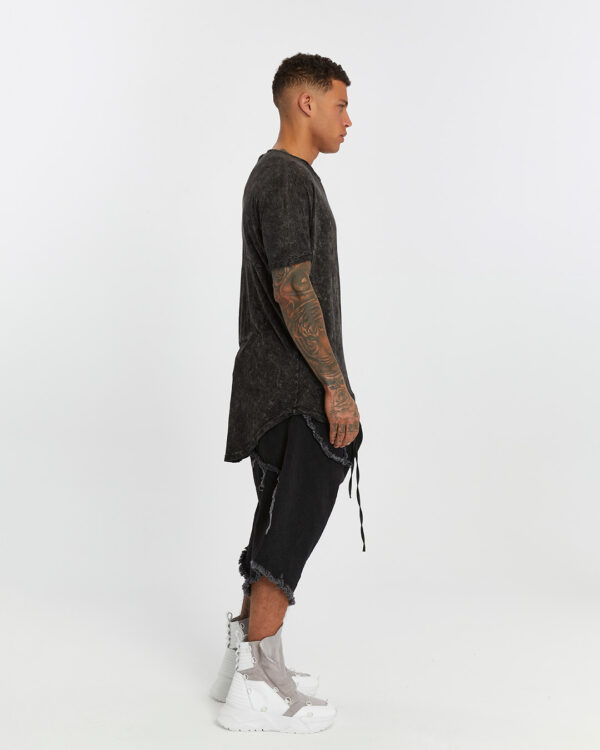 Long Back Front Slit Men's T-shirt