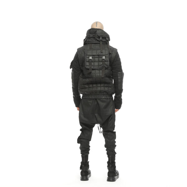 Multi Pocket Men Short Coat